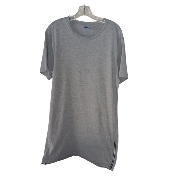 Divided Dresses & Skirts - H&M Divided Side Zippered T-shirt Dress Gray Large